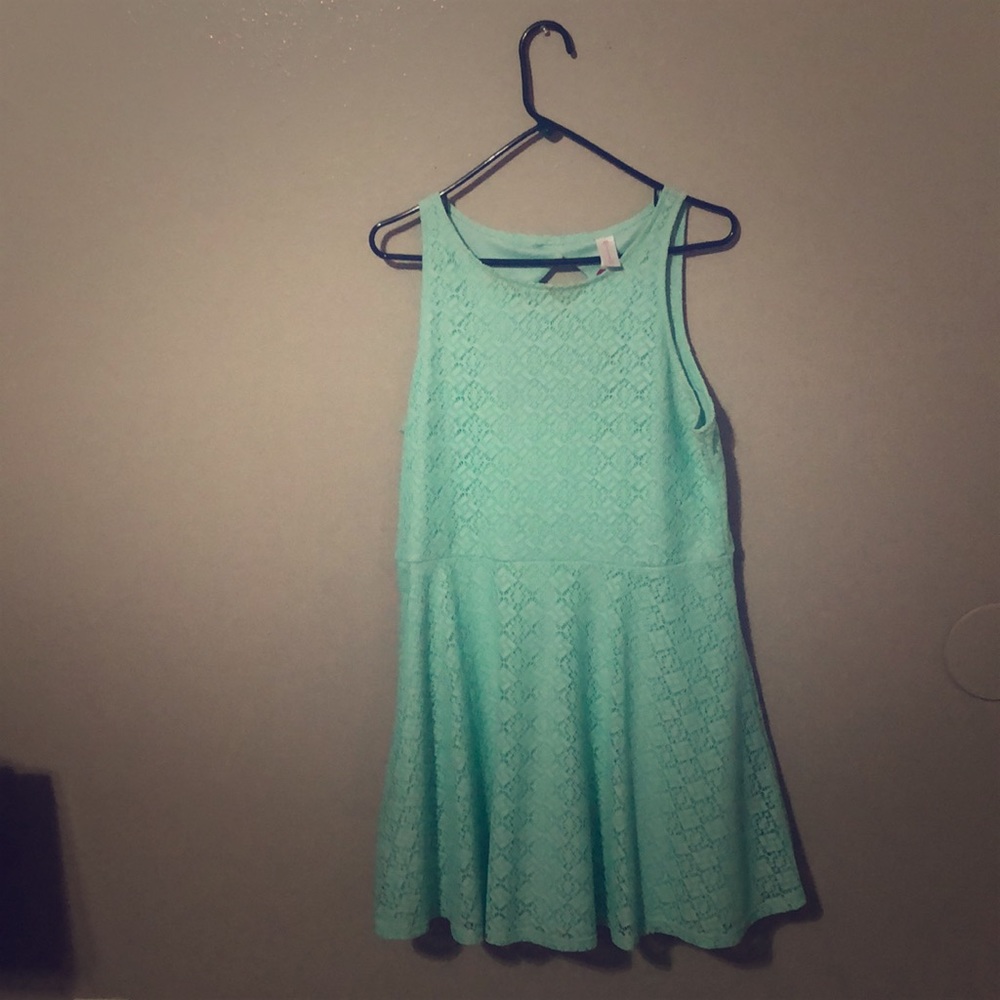 Mint party dress